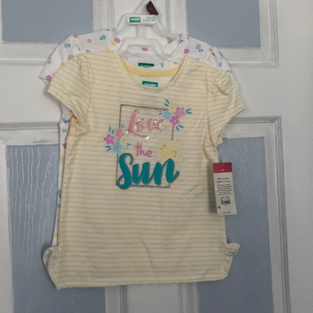 2 pack girls t-shirts